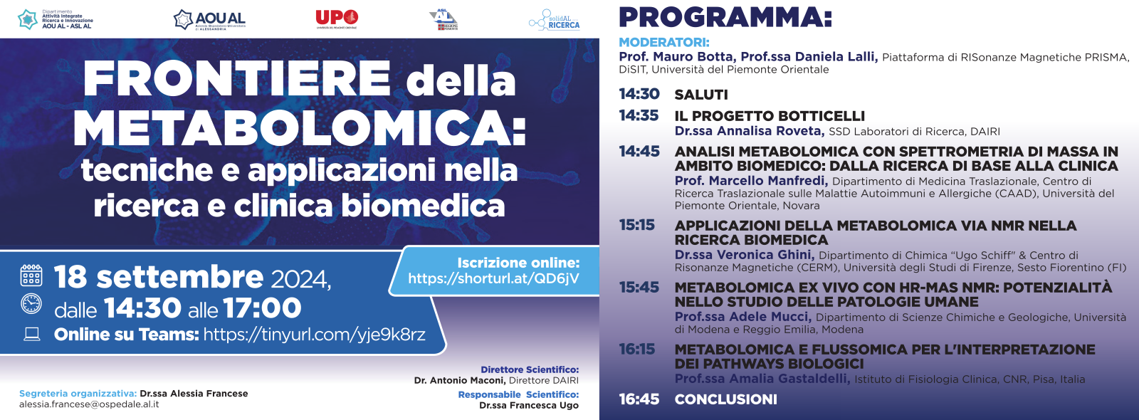 Frontiere della Metabolomica